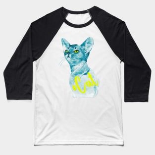 #Cat-T-Shirt Baseball T-Shirt